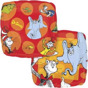 Dr. Seuss foil balloons 18in