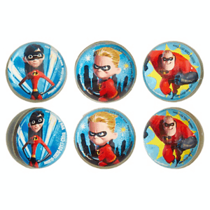 Incredibles Rubber Balls