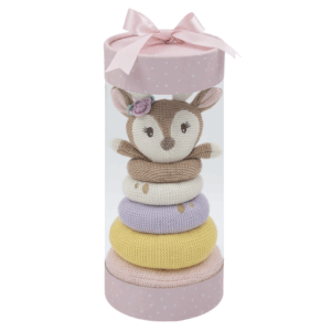 Living Textiles Knitted Stacking Rings-Ava the Fawn-