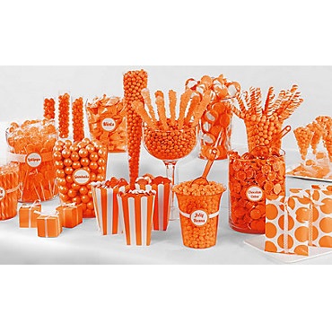 Orange Candy Buffet