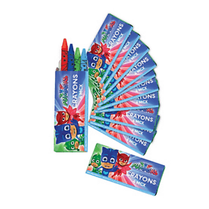 PJ Masks Favor Crayons