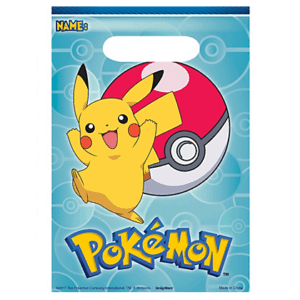 Pokemon Plastic Lolly Bags
