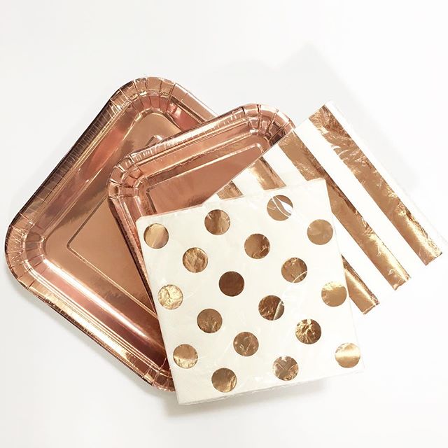 Rose Gold Tableware