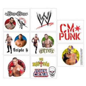 WWE Tattoo Favors